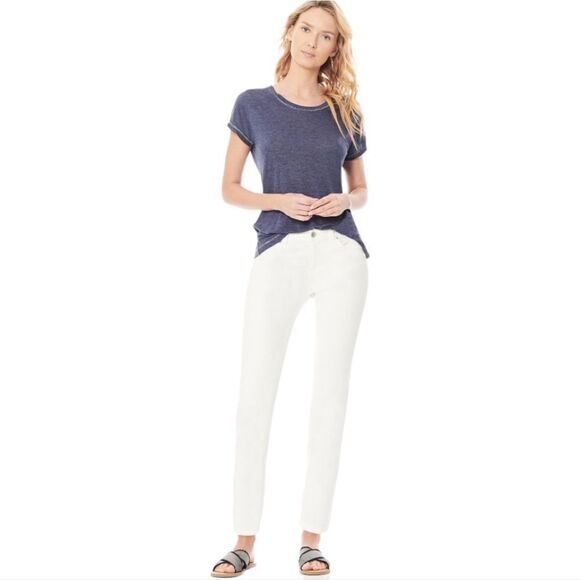 Ecru Martin 5 Pocket White Jeans Size 10 - Picture 1 of 7